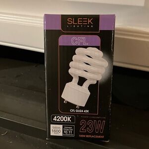 🌺 CFL GU24 23W Light Bulb - White